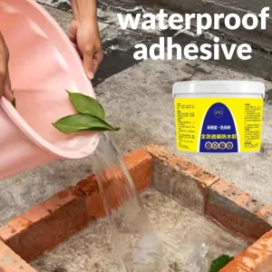 0.3MPa Transparent Waterproof Sealant Coating for Walkable Roof and Terrace Leak Repair
