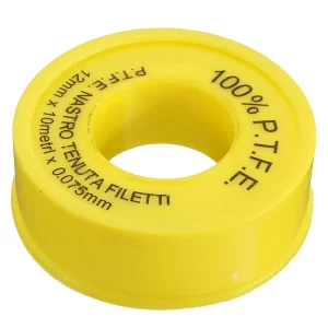 1/2-inch 12mm Yellow Gas Line PTFE Thread Seal Tape