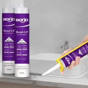 100% Neutral Cure Silicone Sealant for Windows Doors Outdoor Weatherproof Glue