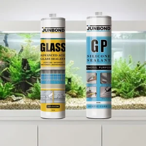 100% Silicone Acetic Cure Adhesive Fast Curing Waterproof Sealing for Glass Ceramic and Woodworking