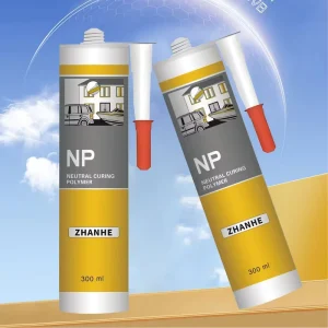100% Silicone Weather-Resistant Construction Sealant for Doors, Windows, and Exterior Walls