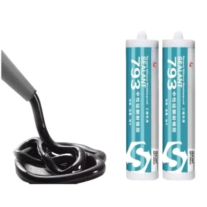 100% Weatherproof Silicone Sealant Fast Cure Polyurethane Core Wall Neutral Sealant for Tile