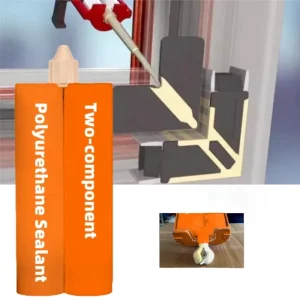 2K PU AB Structural Adhesive for Aluminum Alloy Window Corner Connectors Beige