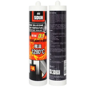 3.0 Fireproof Silicone Sealant High Temperature Resistant Construction Adhesive & Sealant