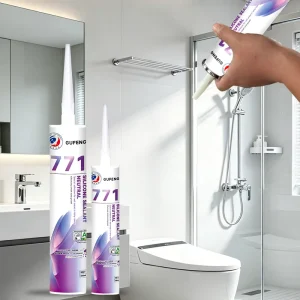 300 ml Acetic Silicone Sealant for Sanitary Ware, Bathrooms, and Kitchens