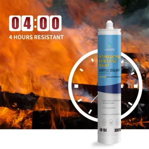 300ml Cartridge Intumescent Fire Resistant Acrylic Fire Rated Sealant
