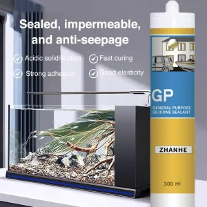 300ml GP Acetic Glass Silicone Sealant Free Samples for Construction and Packing for Door Windows Sealant Supply