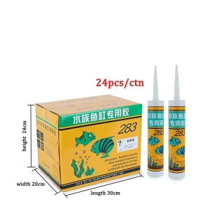 300ml Neutral 995 Aluminium Silicone Sealant Waterproof for Door windows Glass Wood Concrete and Aquarium