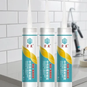 300ml Neutral Silicone Sealant Customized Color Weatherproof High-Temperature Resistant