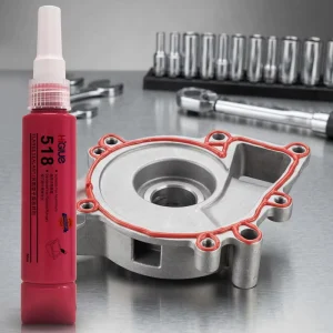 518 Anaerobic Flange Sealant Red Gasket Adhesive Flexible Seal for Engine Gearbox Pump Housing Metal Flange 50ml 300ml