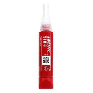 518 Flange Sealant Red Anaerobic Gasket Maker Semi-Flexible Form-in-Place Sealant for Aluminum and Steel Flanges