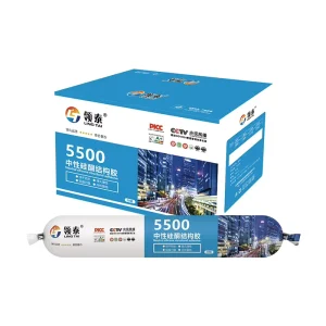 5500 Neutral Silicone Structural Adhesive for Glass Doors and Windows Construction Sealant