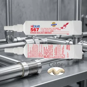 567 Potable Water Anaerobic Thread Sealant Single-Component Adhesive for Oil Gas Steam Pipe Fittings