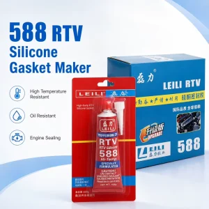 588 RTV Silicone Gasket Maker High Temperature Automotive Sealant for Engine Oil Pan Flange Sealing