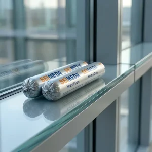 590ml Sausage Silicone Sealant for Structural Bonding, Facade Glazing, and Construction Joints