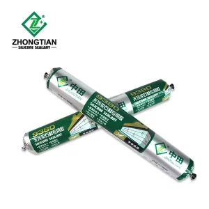 590ml White Dry-Hanging Stone Curtain Wall Silicone Sealant for Marble, Granite, and Glass