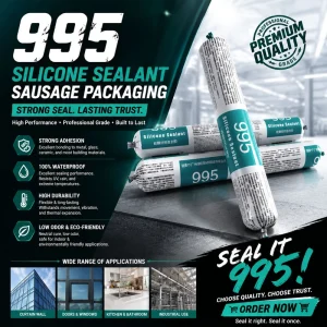 700G Sausage Packaging 789 Silicone Sealant for Woodworking & Construction