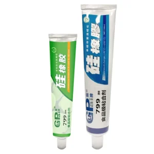 799 Food Grade Silicone Glue Transparent Soft Sealant FDA Compliant Liquid Adhesive Environmentally Friendly