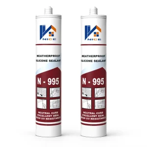 995 Structural Silicone Sealant, Neutral Cure, One-Component, For Curtain Wall Glass Glazing, Factory Supply