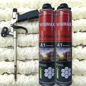 A25 900g 750ml Multi-functional Polyurethane Foam Adhesive Single Component for Woodworking Doors