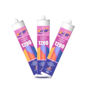 Acetic Fast-Drying Silicone Sealant, Waterproof Adhesive for Automotive, Construction, Glass, Windows and Doors