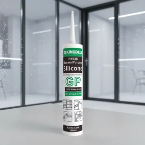 Acetic Silicone Sealant, Waterproof, for Glass, Windows, Doors, Construction and Transportation Use