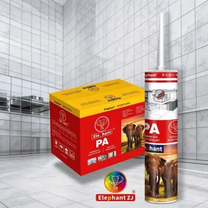 Acid-Cure Silicone Sealant 300ml High-Viscosity for Glass, Ceramic, Tile, Enamel, Wood and Plastic Bonding