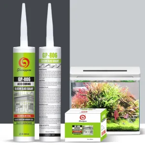 Acid-Cured Silicone Sealant for Large Plate Glass, Construction, and Woodworking