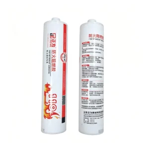 Acrylic Fireproof Sealant High Temperature Resistant Neutral High Adhesion 300ml for Waterproof and Fire Stopping