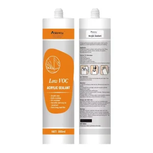 Acrylic Sealant OEM No-Sag Paintable Weatherproof for Exterior Wall Door and Window Sealing
