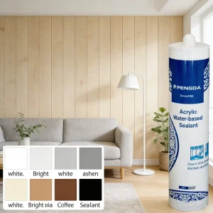 Acrylic Sealant for Construction 300ml Used in Wood Frames Door Window Joints Drywall Plaster Tile Brick Work ACrylic Sealant