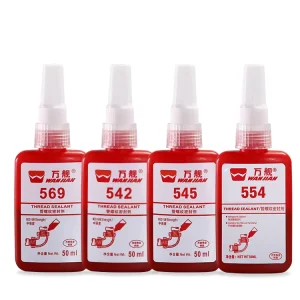 Anaerobic Leak Sealant Adhesive Pipe Thread Sealant Liquid 50ml for Hydraulic Pneumatic Use -55C +150C Operating