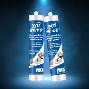 Anti Fungal Antibacterial Neutral Silicone Sealant Kitchen Construction Packing Use Waterproof Glass Repair Glue Woodworking