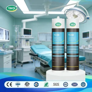 Anti-Fungal Neutral Silicone for Sanitary Use Odorless Solvent-Free Sealing for Hospital and Food-Grade Areas