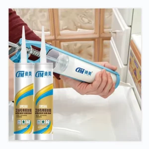 Anti-Fungus Waterproof Sanitary RTV Silicone Sealant Adhesive White Acetic Silicone Sealant