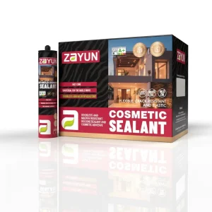 Anti-Mildew Non-Yellowing Silicone Sealant for Wet Areas, Bathtubs, Toilets, Construction and Packing