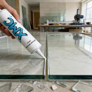 Aquarium Waterproof Acetic Silicone Sealant Fast Curing 280ml/300ml for Bathroom and Glass Installation