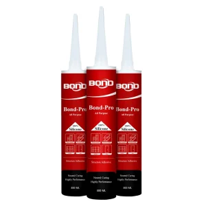 Auto Glass Silicone Sealant for Windshield Installation and Vibration-Resistant Automotive Sealing