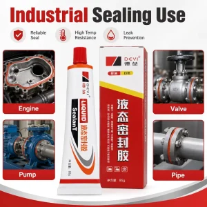 Automotive Liquid Gasket Sealant Oil Resistant Silicone Sealant for Engine Parts Maintenance