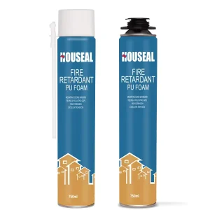 B1 Non-Ignitable Grey Fire-Resistant PU Foam Sealant Construction Fire-Block Barrier