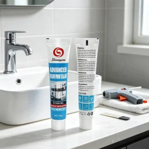 Bathroom Crack Repair Anti Mold Silicone Sealant Waterproof Fast Drying General Purpose Adhesive