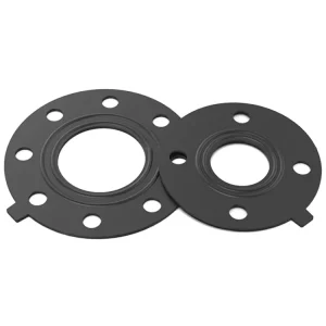Blind Flange Gasket with Sealing Groove NBR EPDM Rubber Washer with Holes for Water and Oil Piping