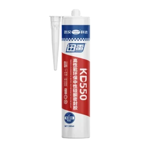 China Supplier KD550 590ml GP General Purpose Neutral Cure Silicone Sealant Building Grade