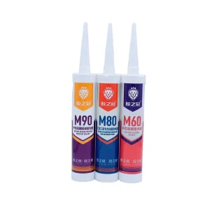 China Supplier OEM Factory Home Antifungus Low-Modulus Clear 300ml Neutral-Cure Silicone Sealant for Windows and Doors