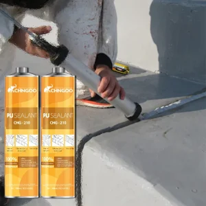 Chngoo Polyurethane Sealant 300ml High Modulus Grey PU MS Polymer Adhesive Construction Crack Repair Woodworking Packing