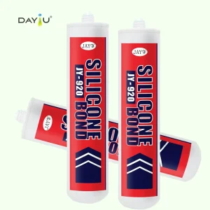 Clear General Purpose Neutral RTV Silicone Sealant Adhesive for Construction and Woodworking Windows and Doors