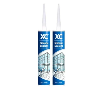 Construction Grade Silicone Sealant Waterproof Flexible Adhesive for Glass Metal and Stone Window and Door Applications