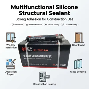 Construction Grade Silicone Structural Adhesive Sealant for Door Frame Window Frame and Wall Panel