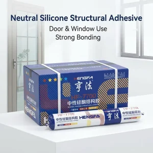 Construction Grade Silicone Structural Sealant for Door Window Installation and Decoration Sealing