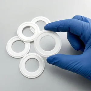 Corrosion-Resistant PTFE Flange Gasket ANSI Standard Polytetrafluoroethylene Flat Washer Seal Ring for Petrochemical Industries